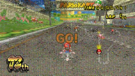 Graphics glitch with Mario Kart Wii on RetroArch Steam - Windows ...