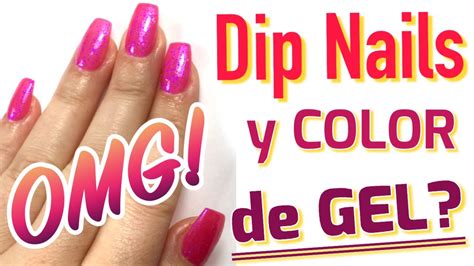 Gel Semipermanente En Uñas Dip Powder Paso A Paso Esp Youtube