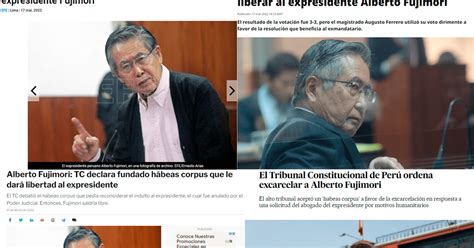 Indulto A Fujimori Fallo Del Tc A Favor De La Liberación De Alberto