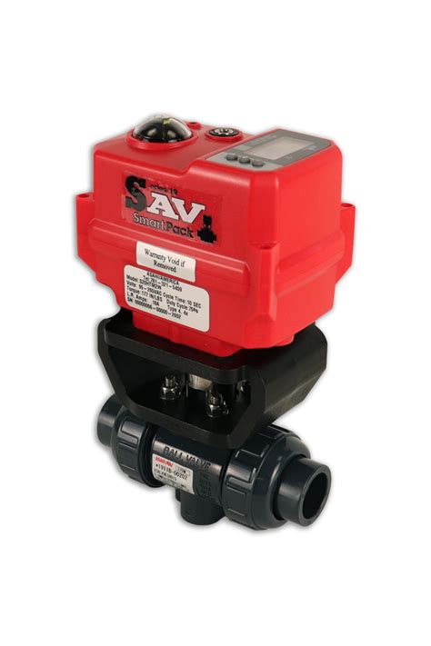 Series 19 Smart SAV Modulating Failsafe Electric Actuator Ball Valve