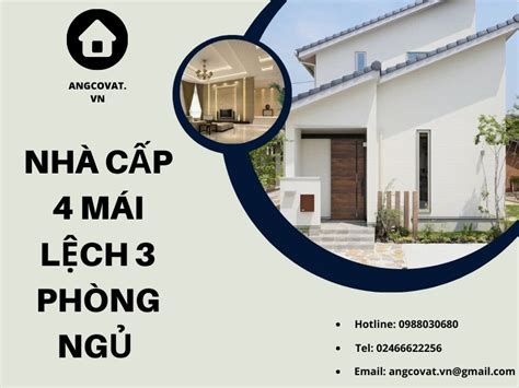 Top 50 Mẫu Nhà Cấp 4 Mái Lệch Hiện đại đẹp Nhất