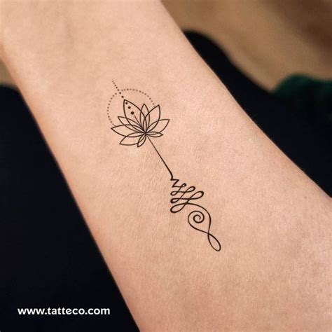 Temporary Tattoos Tattoofilter Unalome Tattoo Mini Tattoos