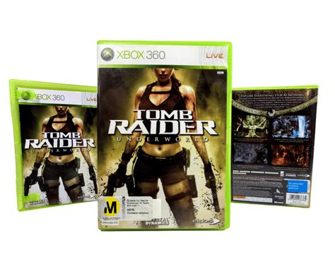 Tomb Raider Underworld Xbox 360 Mint Complete Appleby Games