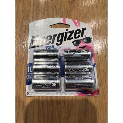 Energizer Lithium 123 Cr123 Pack Of 6 Batteries Best Before 2031 2032 New Shopee Thailand