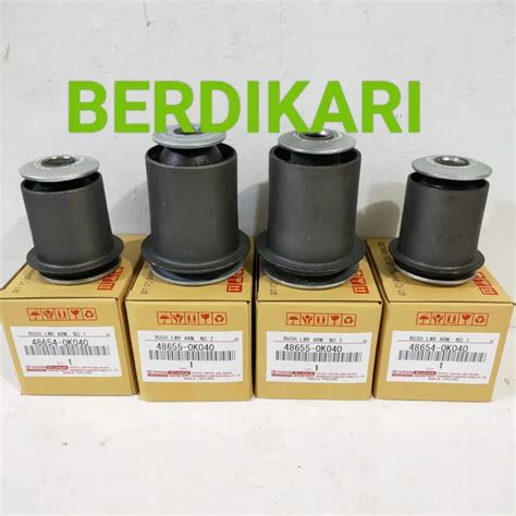 Bushing Lower Arm Set Bushing Sayap Bawah Set Hilux Vigo Fortuner Wd