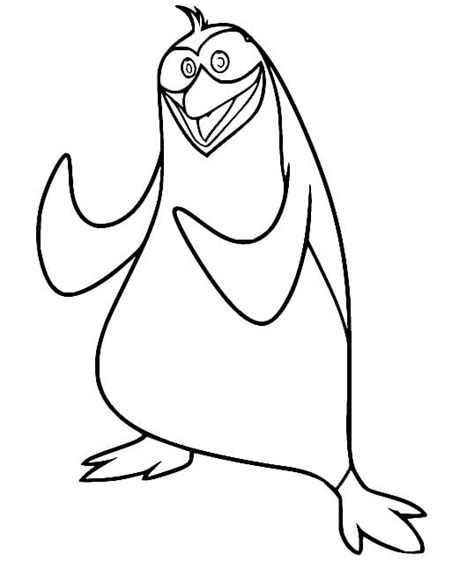 Classified From Penguins Of Madagascar Coloring Page Free Printable