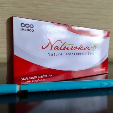 Jual Naturoksi Astaxanthin Mg Isi Kapsul Mengontrol Kadar