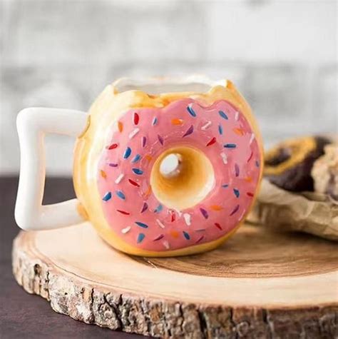 The Donut Lovers Coffee Mug Tea Cup Art Mugs Coffee And Donuts