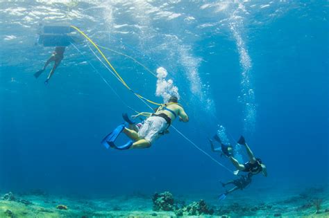 snuba diving  fun  thrilling underwater adventure seamagazine