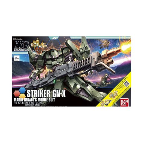 Bandai Gundam Build Fighters Batlog High Grade Striker Gnx Model Kit