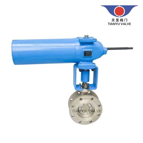 Cast Steel CF8 DN150 PN16 RF Flange Double Offset Butterfly Valve With