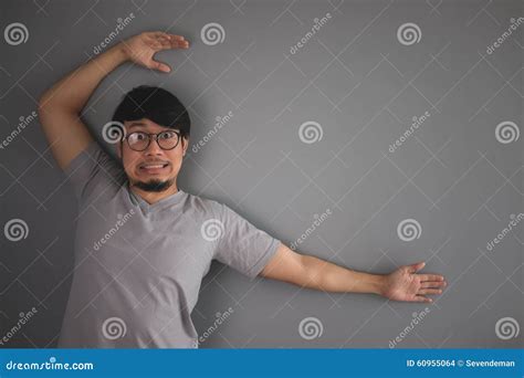 asian man  pushed stock photo image  business