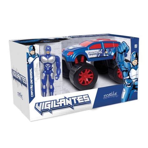 Carro Vigilante Azul Boneco Mielle Bonecos Magazine Luiza