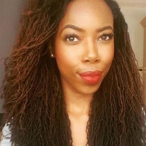 30 Black Women With Seriously Stunning Sister Locs Essence Natural Hair Styles Long Hair