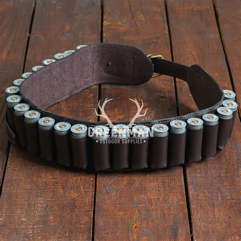 Leather Shotgun Shell Bandolier