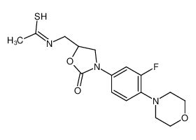 N 5S 3 3 Fluoro 4 4 Morfolinil Fenil 2 Oxo 1 3 Oxazolidi