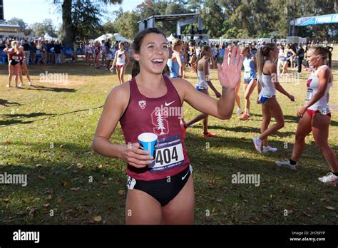 Christina Aragon Of Stanford Reacts After The Women S Race During The