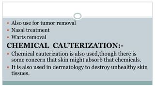 Cauterization | PPT