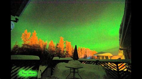 Northern Lights Gillam Manitoba Feb 18thmov Youtube