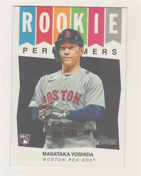 Topps Heritage High Number Rookie Performers Rp Masataka