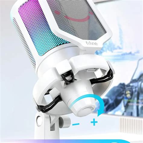 Микрофонный комплект Fifine A6V, разъем: USB Type-C — купить в интернет ...
