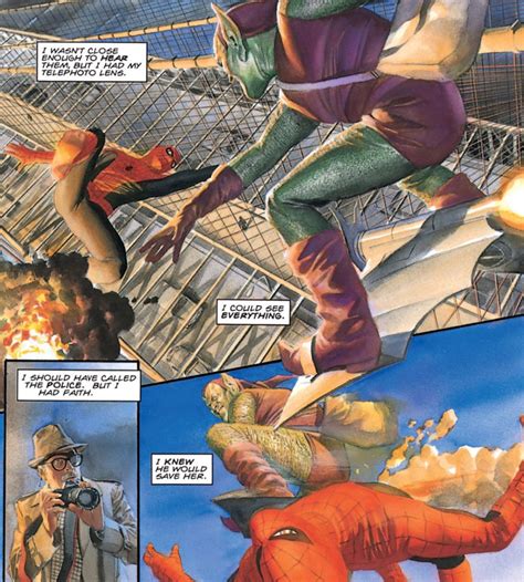 Alex Ross On Twitter Spider Man Vs Green Goblin Marvelcomics