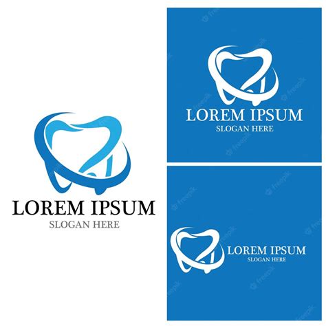 Premium Vector Dental Logo Template Vector Illustration