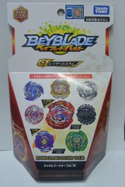 Takara Tomy Beyblade Burst Gt Random Booster Vol B Eur