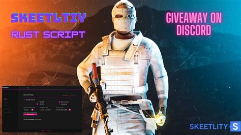 Skeetlity Best Rust Script Free Trial Giveaway Undetected