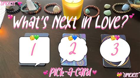 What’s Next In Love🤭💕pick A Card ️‍🔥🥵 Tarot Reading Timeless Youtube