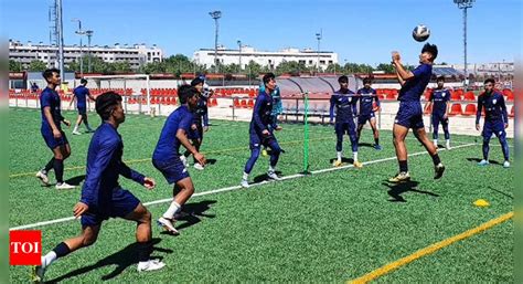 India U Men S Football Team Gears Up For Getafe Clash Football