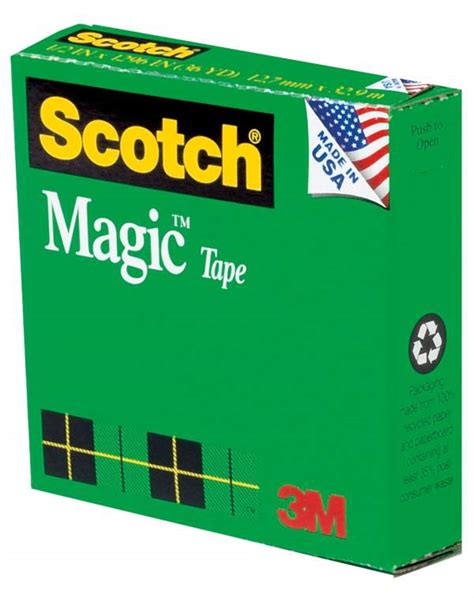 Scotch Magic Tape 34x1000 Refill Roll 3m