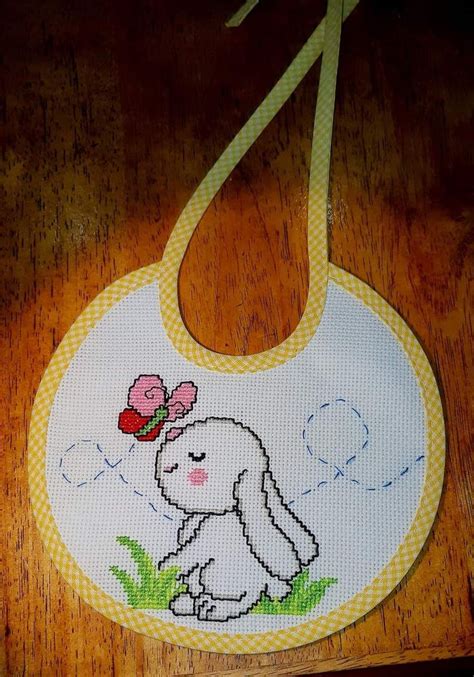 Pin Di Nancy Mcmullen Su Cross Stitch Punto Croce Bambino Bavaglini