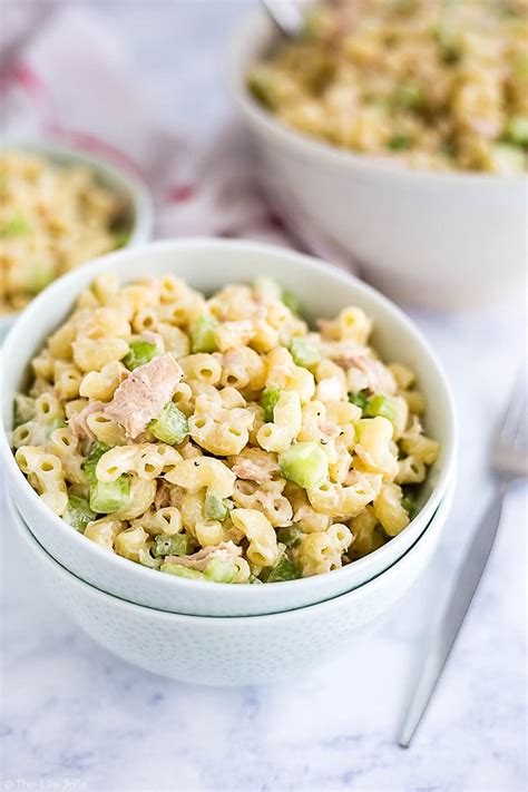 This Classic Tuna Macaroni Salad Recipe Is The Best Cold Salad To Make