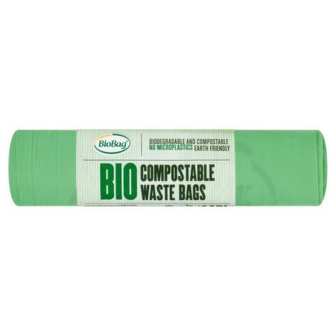 Biobag Bio Compostable Waste Bags 140l 3 Bags Dunnes Stores