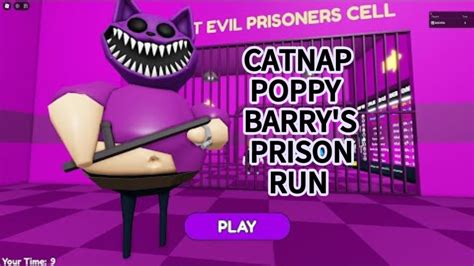 CATNAP POPPY BARRY S PRISON RUN OBBY ROBLOX FULL GAMEPLAY WALKTROUGH