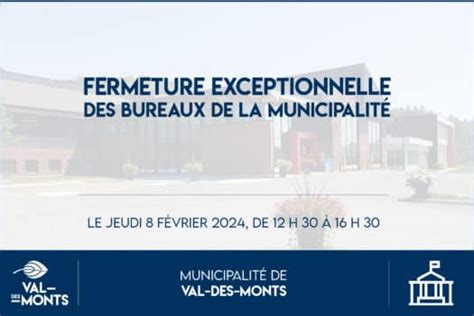 Fermeture Des Difices Municipaux Pour Une Rencontre Des Employ S