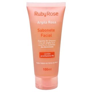 Linha Facial Skin Care Argila Rosa Ruby Rose Produtos Individuais