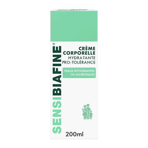 Sensibiafine Cr Me Corporelle Hydratante Pro Tol Rance Ml