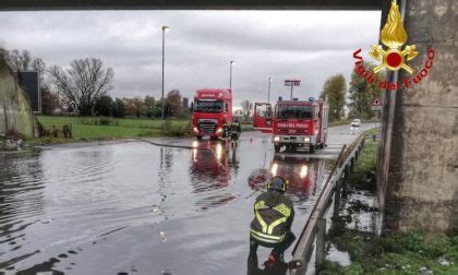 Maltempo Allagato Sottopasso Della Strada Provinciale 40 FOTO