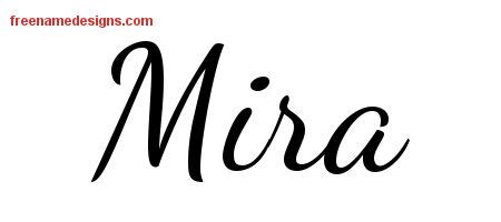 mira Archives - Free Name Designs