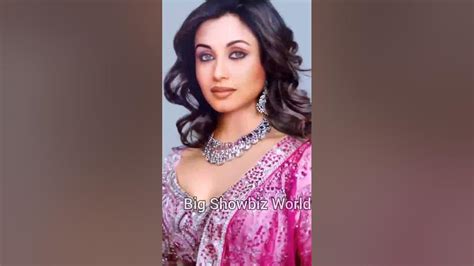 Rani Mukherjee Became Famous As Tina From The Roll Youtube