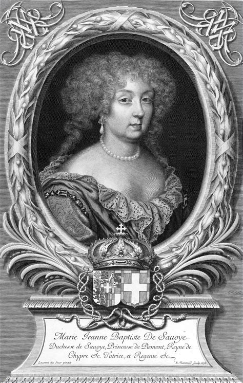 Altesses Marie Jeanne Baptiste De Savoie Nemours Duchesse De Savoie