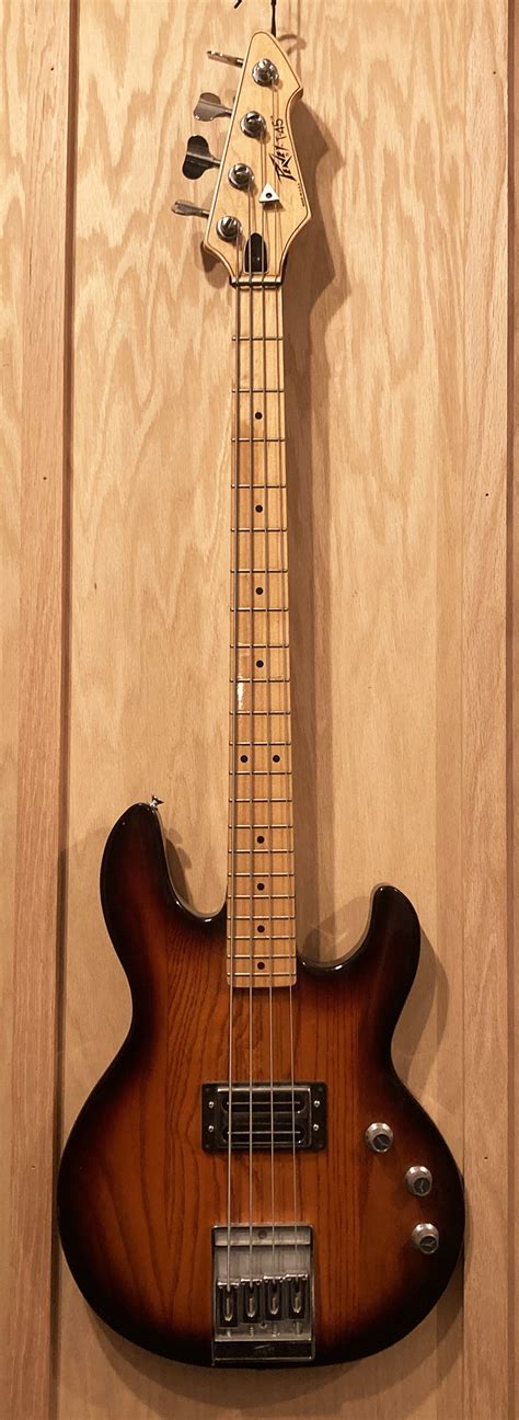 1982 Peavey T 45 Bass Guitar Sunburst Guitars Bass Imperial Guitar