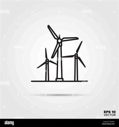 Wind Turbine Map Symbol