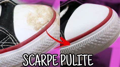 Come Pulire Le Scarpe Bianche In 1 Minuto YouTube