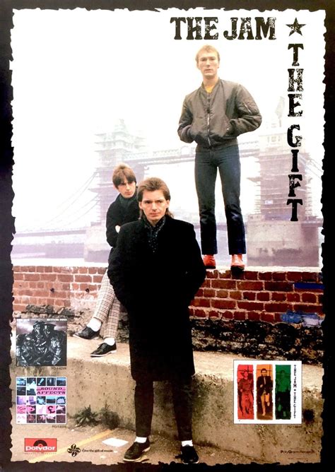 The Jam – 1982 ‘The Gift’ Promotional Poster