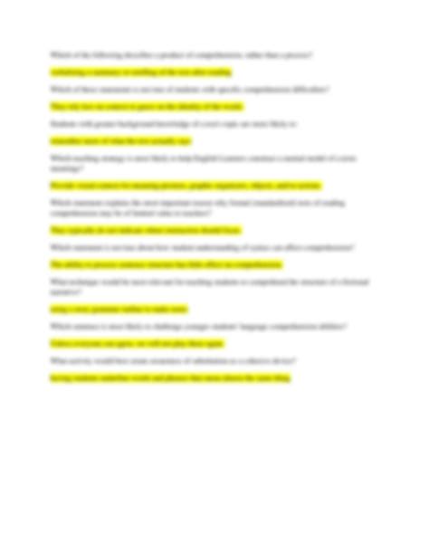 SOLUTION: Letrs unit 7 session 1 6 and final assessment questions with