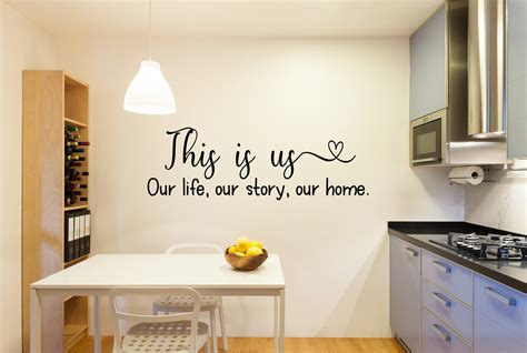 This Is Us Decal Wall Decal Our Life Our Story Our Home Gallery