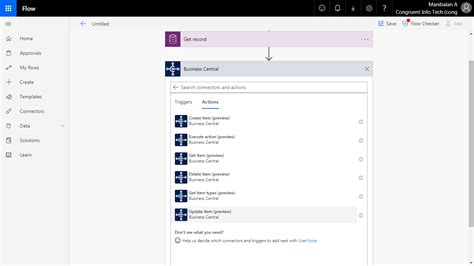 Integrate Crm With Business Central Using Microsoft Flow